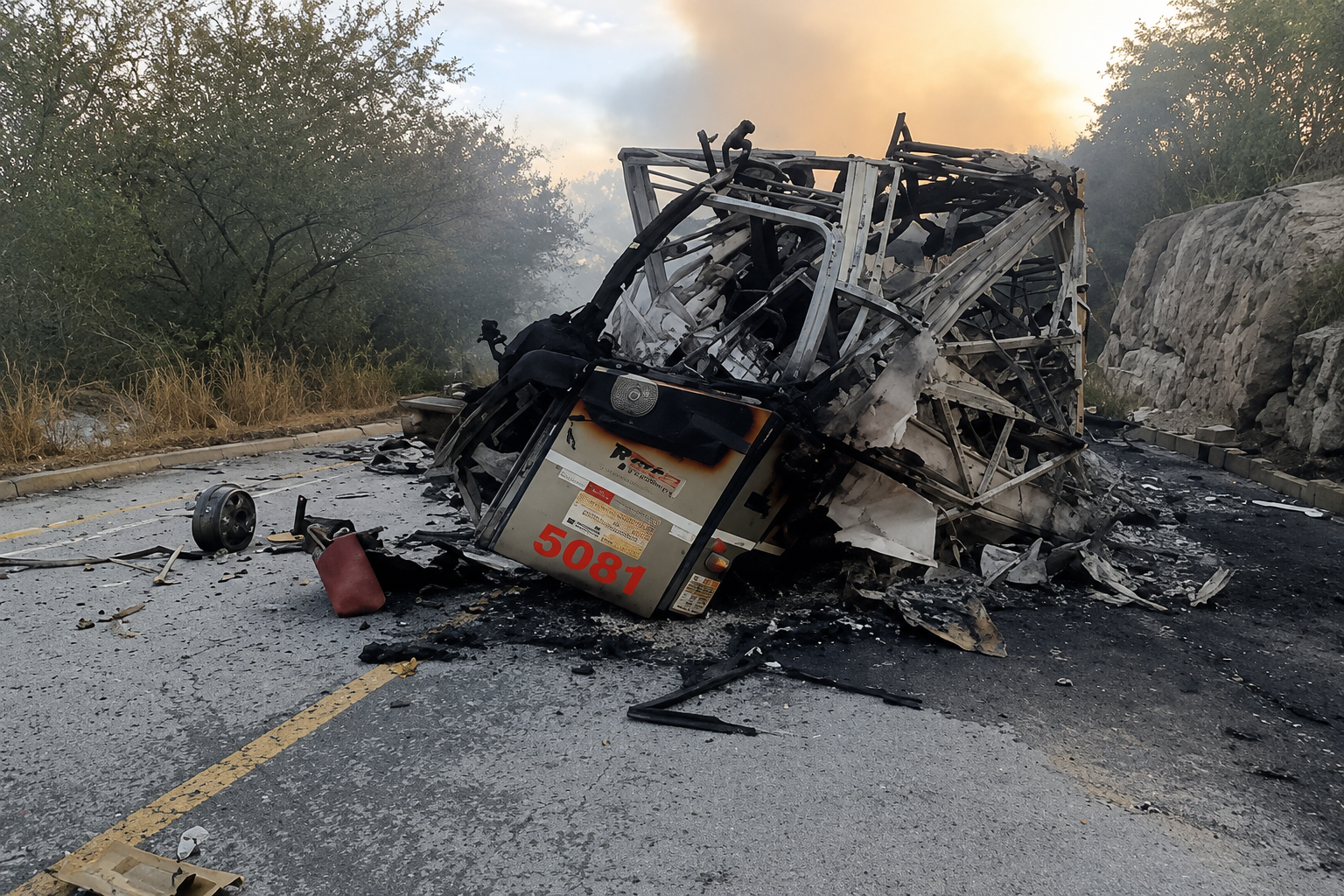 BR-251 é liberada após acidente com oito mortos no Norte de Minas